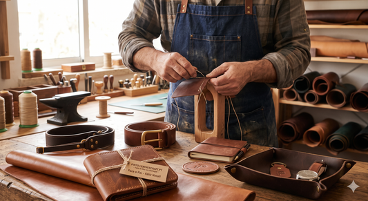 Presentes em couro para homem – ideias originais artesanais feitas à mão em Portugal