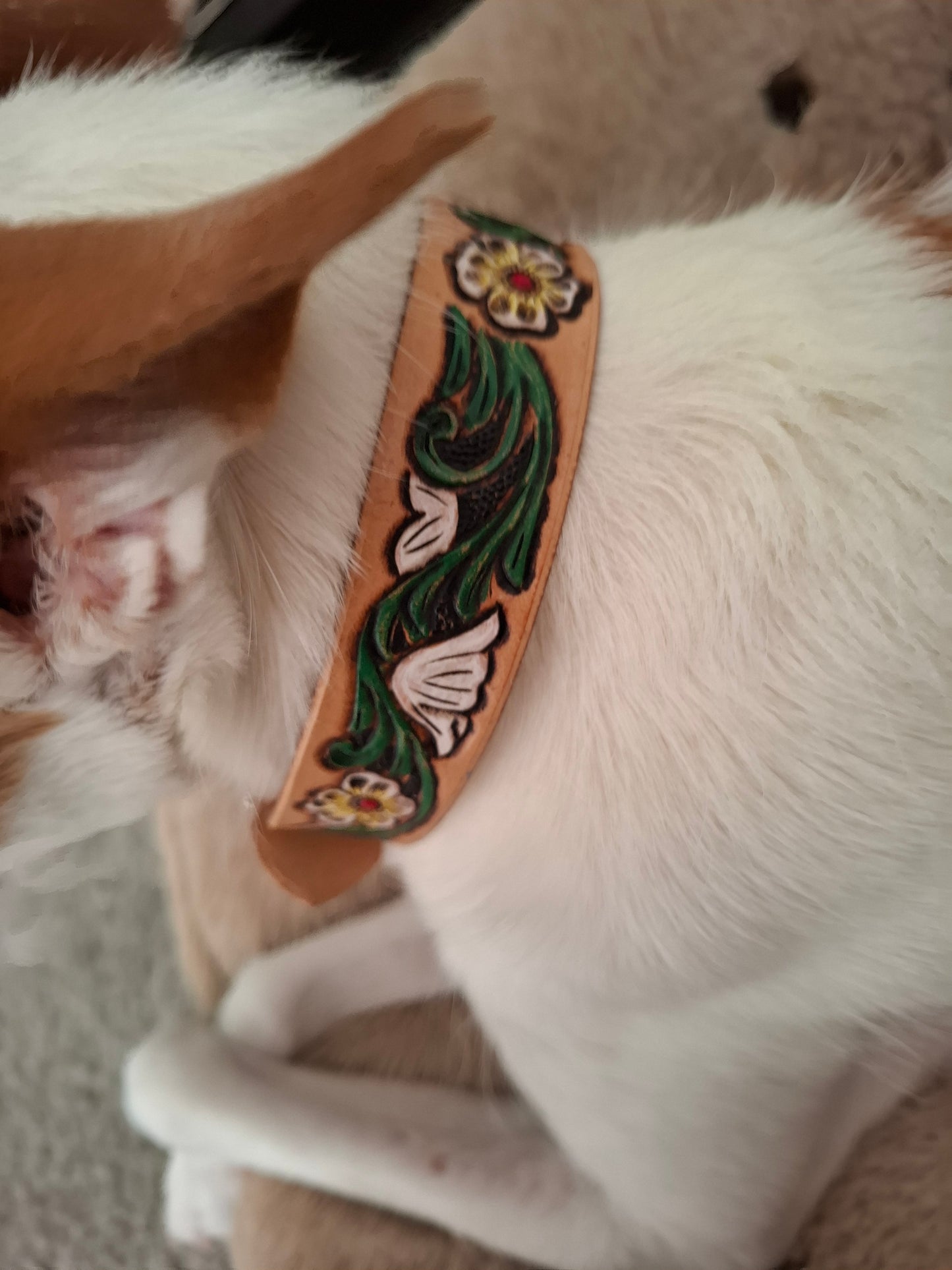 🐾 Coleira Personalizada Premium em Couro Genuíno – Artesanal, Elegante e Única